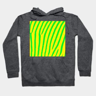 Zebra Print (Yellow & Green) Hoodie